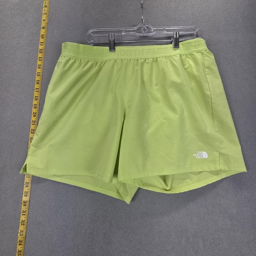 The North Face Shorts Womens M Green Wander Lined Running Quick Dry